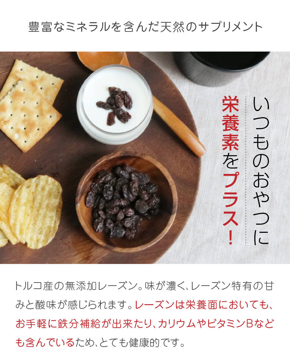 トルコ産レーズン 300g